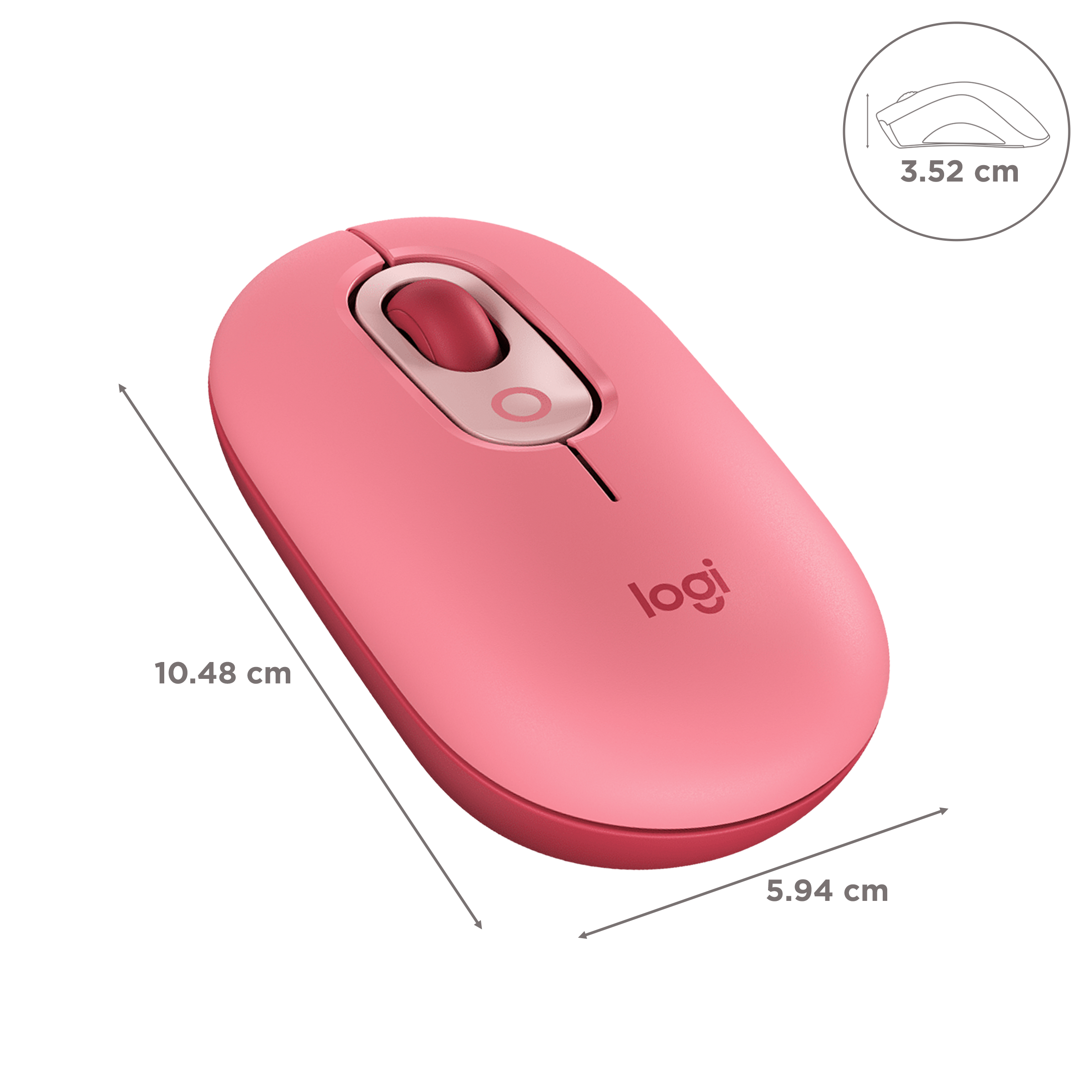 Buy Logitech Pop Wireless Optical Performance Mouse With Silent Click Buttons Dpi